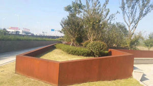防城港耐候钢挡土墙